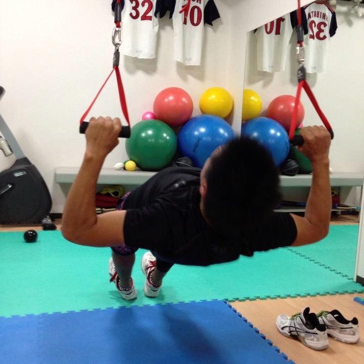 $パーソナルトレーニングと野球肩肘などスポーツ障害のリハビリ治療ならお任せ！プラストレーナーズ-トレーニング1